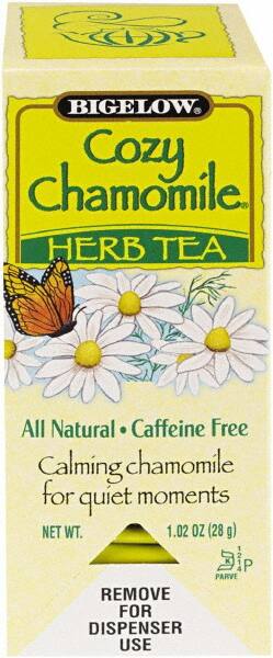 Bigelow - Single Flavor Tea, C ozy Chamomile, 28 Bags/Box - Exact Tooling