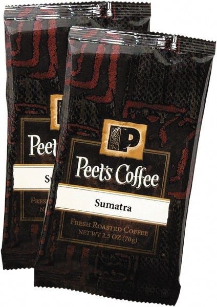 Peet's Coffee & Tea - Coffee Portion Packs, Sumatra, 2.5 oz Frack Pack, 18/Box - Exact Tooling