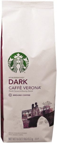 Starbucks - Coffee, Verona, Ground, 1 Lb Bag - Exact Tooling