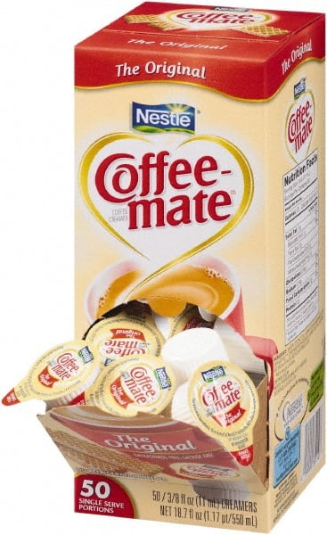 Coffee-Mate - Original Creamer, 0.375 oz., 50 Creamers/Box, 4 Boxes/Carton - Exact Tooling