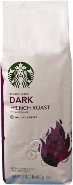 Starbucks - Coffee, French Roast, Ground, 1 Lb Bag - Exact Tooling