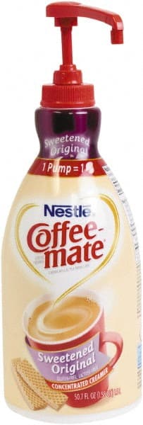 Coffee-Mate - Liquid Coffee Creamer, Sweetened Original, 1500mL Pump Dispenser - Exact Tooling