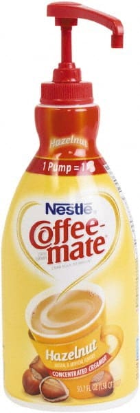 Coffee-Mate - Liquid Coffee Creamer, Hazelnut, 1500mL Pump Bottle - Exact Tooling