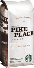 Starbucks - Coffee, Pike Place, Ground, 1 Lb Bag - Exact Tooling