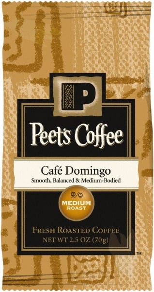 Peet's Coffee & Tea - Coffee Portion Packs, Caf\xE9 Domingo Blend, 2.5 oz Frack Pack, 18/Box - Exact Tooling