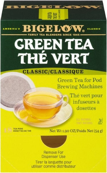 Bigelow - Green Tea Pods, 1.90 oz, 18/Box - Exact Tooling