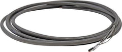 Value Collection - 24 AWG, 4 Wire, 100' OAL Shielded Automation & Communication Cable - PVC Insulation, Tinned Copper Conductor, 300 Volts, 0.18" OD - Exact Tooling