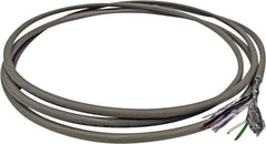 Value Collection - 22 AWG, 4 Wire, 500' OAL Shielded Automation & Communication Cable - PVC Insulation, Tinned Copper Conductor, 300 Volts, 0.2" OD - Exact Tooling