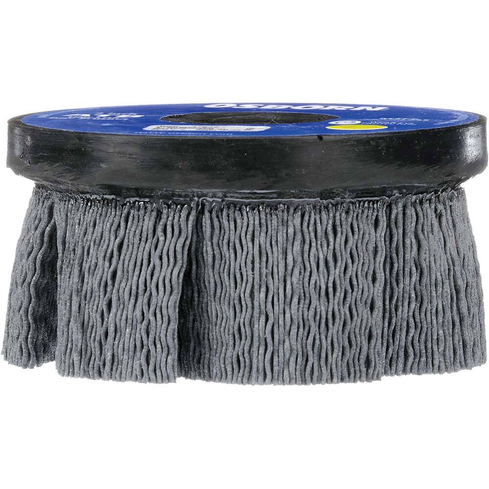 Osborn - 3" 120 Grit Silicon Carbide Crimped Disc Brush - Exact Tooling
