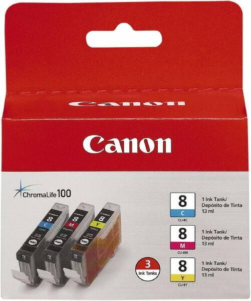 Canon - Pack of (3), Ink Cartridges - Exact Tooling