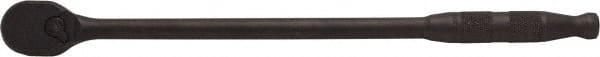 Proto - 3/8" Drive Pear Head Ratchet - Black Oxide Finish, 13" OAL, 90 Gear Teeth, Long Arm Handle, Reversible Head - Exact Tooling