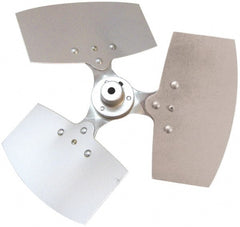 Maxess Climate Control Technologies - 12mm Bore Diam, Commercial Fan Blade - 170mm Wide, Clockwise Rotation, 3 Blades - Exact Tooling