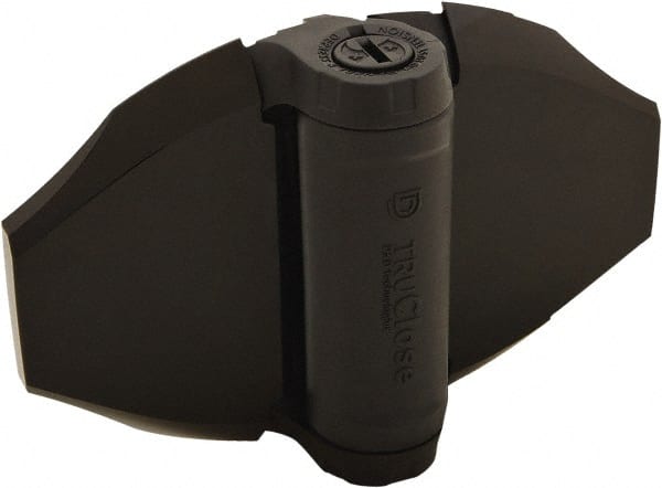 D&D Technologies - 4-3/4" Long x 6.93" Wide x 0.4" Thick, Gate Hinge - Polymer, Black Finish - Exact Tooling