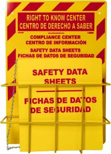 NMC - 20" Wide x 14" High, Information Center - 3 Rings, English & Spanish - Exact Tooling