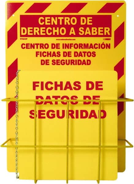 NMC - 20" Wide x 14" High, Information Center - 3 Rings, Spanish - Exact Tooling