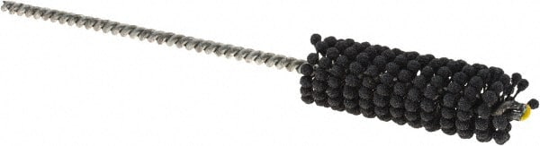 Osborn - 3/4" Bore Diam, 120 Grit, Silicon Carbide Flexible Hone - Fine, 8" OAL - Exact Tooling