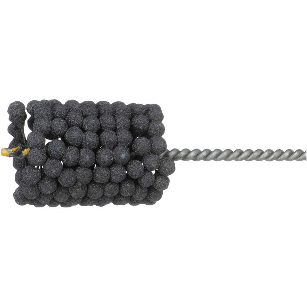 Osborn - Flexible Hones; Maximum Bore Diameter (Inch): 2.5 ; Maximum Bore Diameter (mm): 64.0000 ; Abrasive Material: Silicon Carbide ; Grit: 320 ; Overall Length (Inch): 8 - Exact Tooling