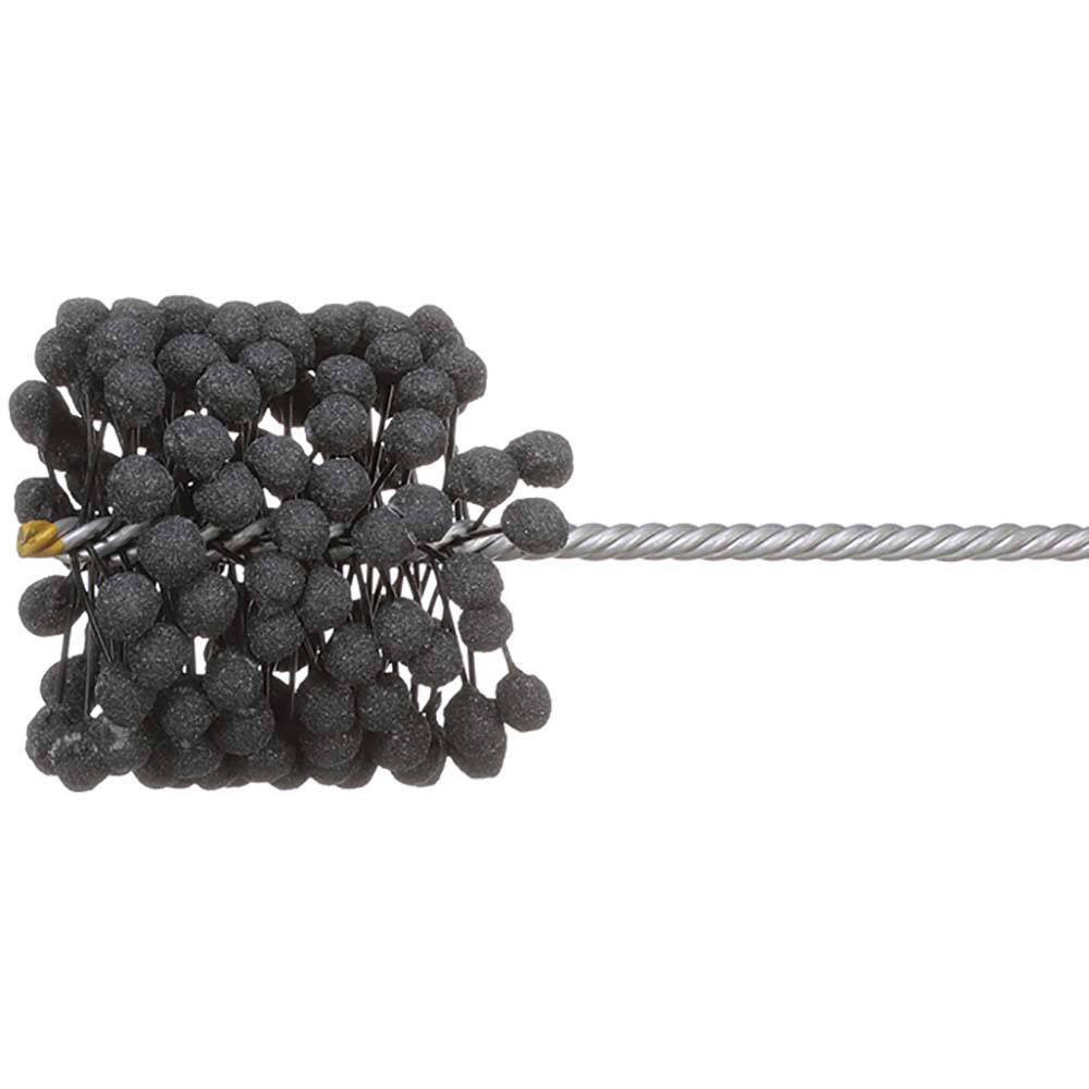 Osborn - Flexible Hones; Maximum Bore Diameter (Inch): 4.625 ; Maximum Bore Diameter (mm): 118.0000 ; Abrasive Material: Silicon Carbide ; Grit: 240 ; Overall Length (Inch): 13.5 - Exact Tooling