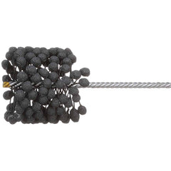 Osborn - Flexible Hones; Maximum Bore Diameter (Inch): 4.625 ; Maximum Bore Diameter (mm): 118.0000 ; Abrasive Material: Silicon Carbide ; Grit: 240 ; Overall Length (Inch): 13.5 - Exact Tooling