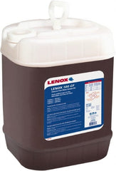 Lenox - CF 100, 5 Gal Pail Cutting & Sawing Fluid - Water Soluble, For Grinding, Milling, Tapping, Turning, Drilling - Exact Tooling