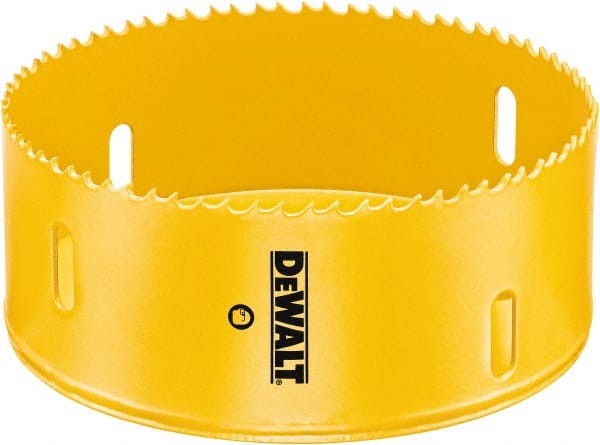 DeWALT - 3-1/8" Diam, 1-7/8" Cutting Depth, Hole Saw - Bi-Metal Saw, Toothed Edge - Exact Tooling