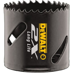 DeWALT - 4-3/4" Diam, 1-7/8" Cutting Depth, Hole Saw - Bi-Metal Saw, Toothed Edge - Exact Tooling