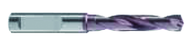 6.1mm Dia. - Carbide HP 3XD Drill-140° Point-Coolant-Firex-Notch Shank - Exact Tooling