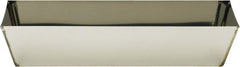Hyde Tools - 14" Mud Hawk/Pan for Drywall/Plaster Repair - Stainless Steel - Exact Tooling