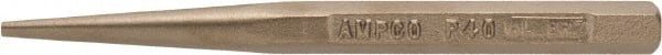Ampco - 3/8" Nonsparking Punch - 9" OAL, Nickel Aluminum Bronze - Exact Tooling