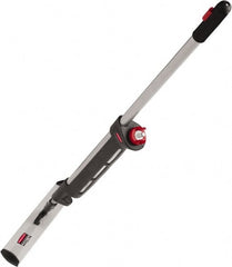 Rubbermaid - 459.74mm Long x 89mm Wide Aluminum Microfiber Cleaning System Frame - Black, Hook & Loop & Quick Connect - Exact Tooling