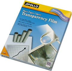 Apollo - Transparency Films & Sleeves Audio Visual Conference Accessory Type: Transparency Sleeves For Use With: Plain Paper Copiers - Exact Tooling