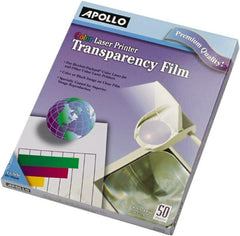 Apollo - Transparency Films & Sleeves Audio Visual Conference Accessory Type: Transparency Sleeves For Use With: Color Laser Printers/Copiers - Exact Tooling