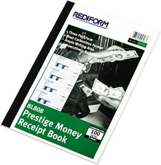 REDIFORM - 100 Sheet, 7 x 2-3/4", Receipt Book - Exact Tooling