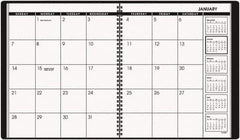 AT-A-GLANCE - 26 Sheet, 9 x 11", Planner Appointment Book - Black - Exact Tooling