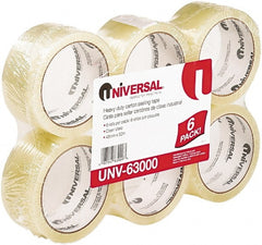 UNIVERSAL - 2" Wide x 1.85mm Thick x 55 yds Long, 63000 Box Sealing & Label Protection Tape - Clear - Exact Tooling