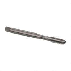 OSG - 1/4-20 UNC 2B 5 Flute TiCN Finish Solid Carbide Straight Flute Machine Tap - Modified Bottoming, Right Hand Thread, 80mm OAL, 1" Thread Length, Oversize - Exact Tooling
