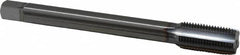 OSG - 1/2-20 UNF 2B 5 Flute TiCN Finish Solid Carbide Straight Flute Machine Tap - Modified Bottoming, Right Hand Thread, 110mm OAL, 1-21/32" Thread Length, Oversize - Exact Tooling