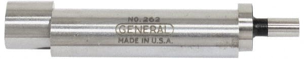 General - 0.2 and 0.5" Head Diam, 1/2" Shank, Double End, Mechanical Edge Finder - Accurate to 0.0005", Conical Contact - Exact Tooling