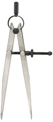 General - 4 Inch Leg, Spring Joint, Steel, Bright Finish, Divider - Exact Tooling