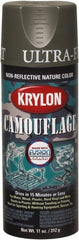 Krylon - 11 oz Olive Flat Finish Latex Paint - Exact Tooling