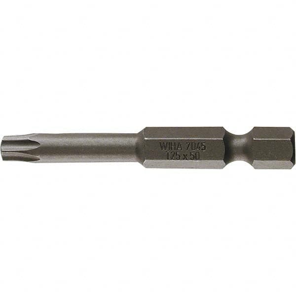 Wiha - T8 Power Bit - 1/4" Drive, 2" OAL - Exact Tooling