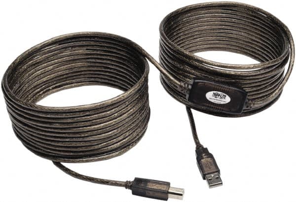 Tripp-Lite - 36' Long, USB A/B Computer Cable - Beige, Male x Male - Exact Tooling