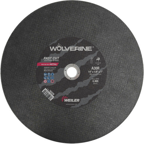 14″X1/8 TYPE 1 CUT OFF WHEEL TA30R - Exact Tooling