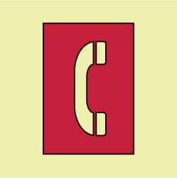 NMC - 6" Long x 6" Wide, Rigid Plastic Safety Sign - Square, 0.05" Thick, Use for Marine Application - Exact Tooling