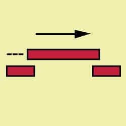 NMC - 6" Long x 6" Wide, Pressure-Sensitive Vinyl Safety Sign - Square, 0.004" Thick, Use for Marine Application - Exact Tooling