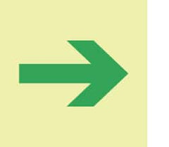 NMC - 6" Long x 6" Wide, Pressure-Sensitive Vinyl Safety Sign - Square, 0.004" Thick, Use for Marine Application - Exact Tooling