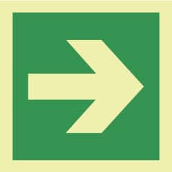 NMC - 6" Long x 6" Wide, Rigid Plastic Safety Sign - Square, 0.05" Thick, Use for Marine Application - Exact Tooling