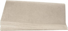Brady SPC Sorbents - 17 Gal Capacity per Package, Oil Only Pad - 17" Long x 15" Wide, White, Polypropylene - Exact Tooling