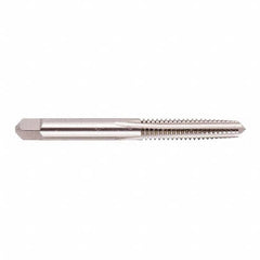 Regal Cutting Tools - #6-32 UNC 3 Flute Bright Finish High Speed Steel Straight Flute Standard Hand Tap - Plug, Right Hand Thread, 2" OAL, 11/16" Thread Length, H5 Limit, Oversize - Exact Tooling
