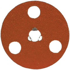 Norton - 5" Disc Diam, 36 Grit, Ceramic Alumina Quick Change Disc - Type S Attaching System, Coated, Very Coarse Grade - Exact Tooling